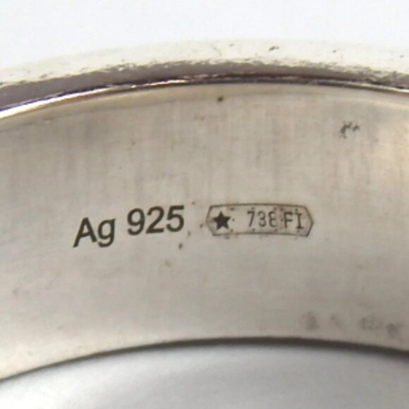 Authentic GUCCI skull icon ring Ag925[Used] - Picture 5 of 7